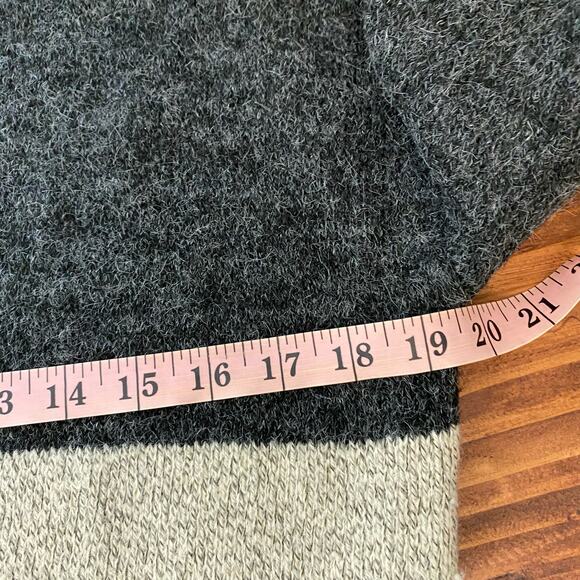 Staccato Gray Mixed Print Open Front Long Cardigan Size Small - Picture 6 of 9